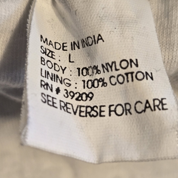 Turnpoint 90s Pants Large Nylon Joggers Black Swishy Track - Picture 9 of 14